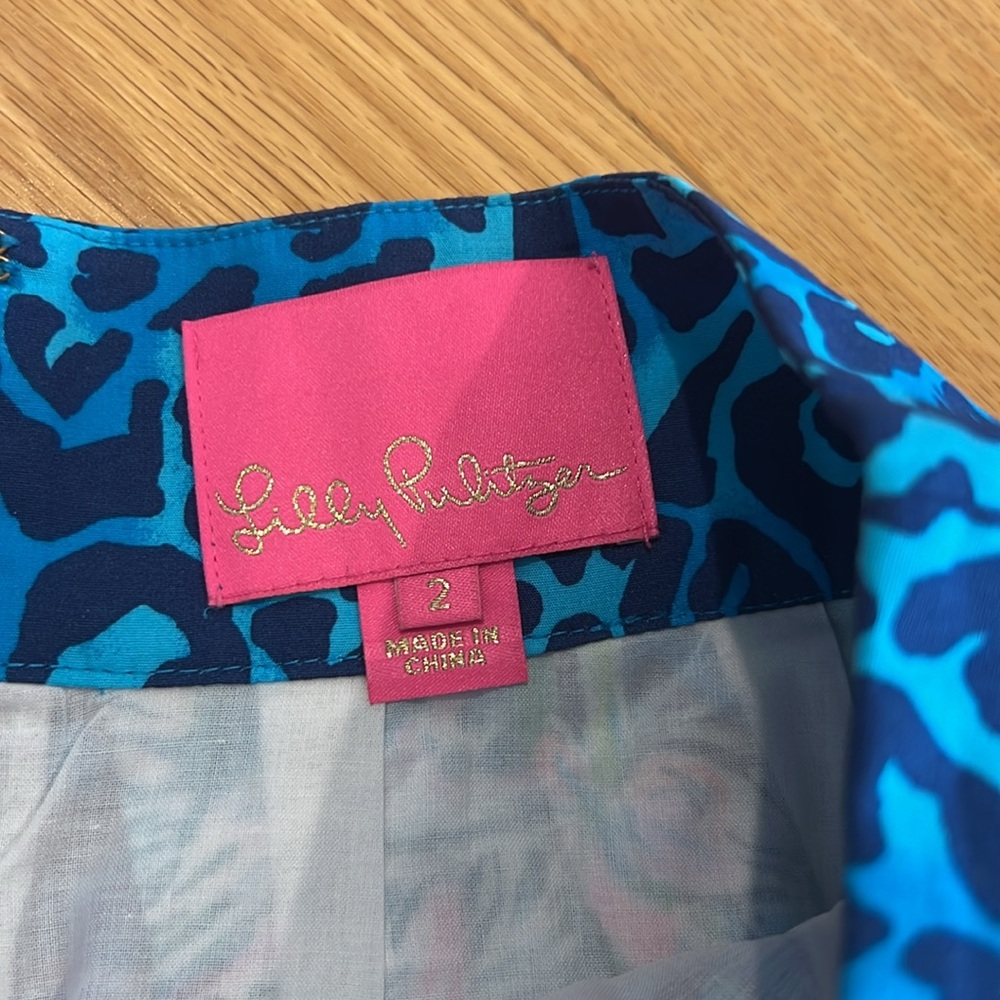 Lilly Pulitzer Skirt Size 2 - Picture 3 of 3